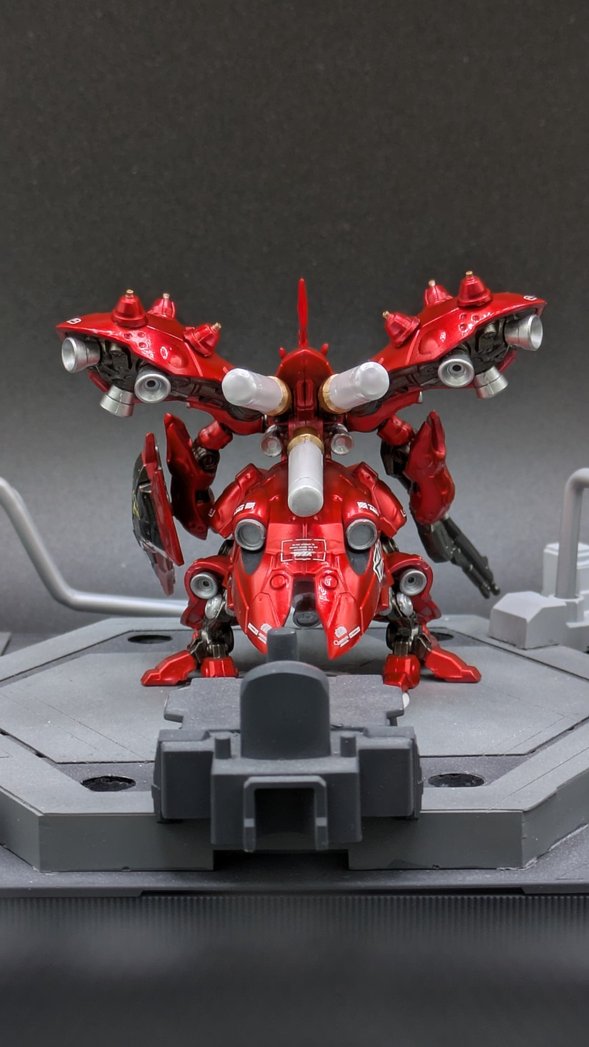ガンダムアーティファクト　ナイチンゲール(ホワイト系オリジナルカラー) ガンダムアーティファクト ナイチンゲール｜エイチワイさんのガンプラ