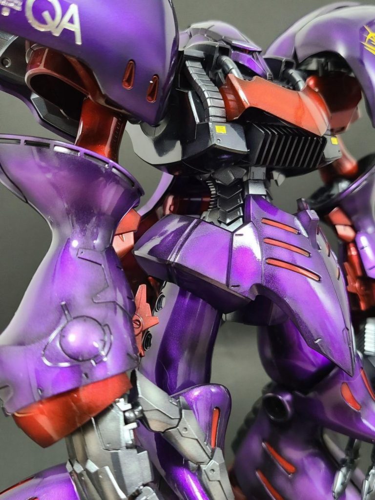 通常のキュベレイもいいですがディティールが細かくて好みです(zaku-kao6)