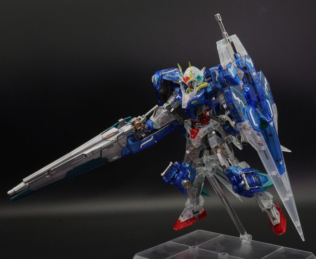 MG 1/100 ダブルオーガンダム セブンソード/G [クリアカラー]内部塗装–3枚目/制作者：あるむ