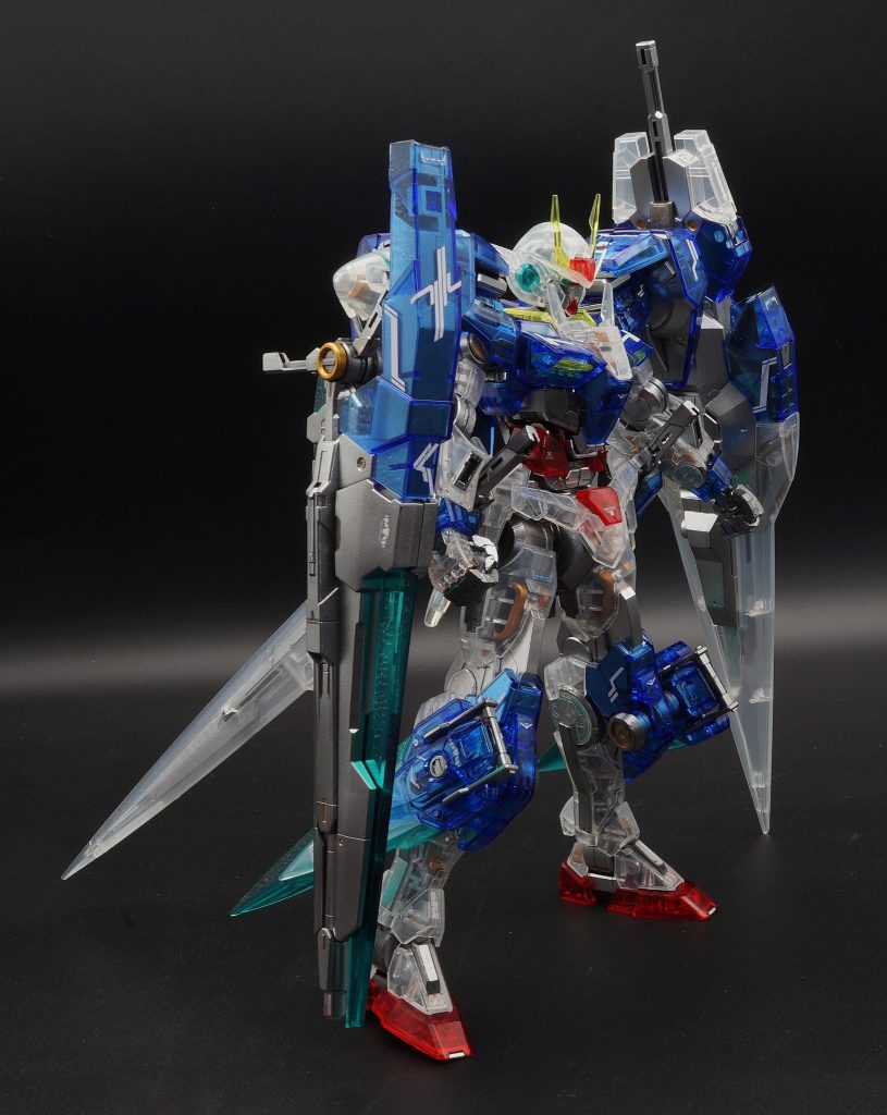 MG 1/100 ダブルオーガンダム セブンソード/G [クリアカラー]内部塗装–5枚目/制作者：あるむ