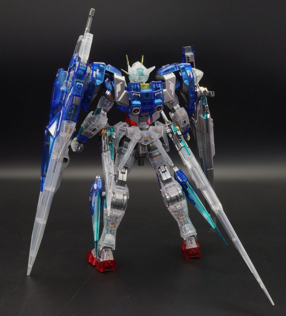 MG 1/100 ダブルオーガンダム セブンソード/G [クリアカラー]内部塗装–4枚目/制作者：あるむ