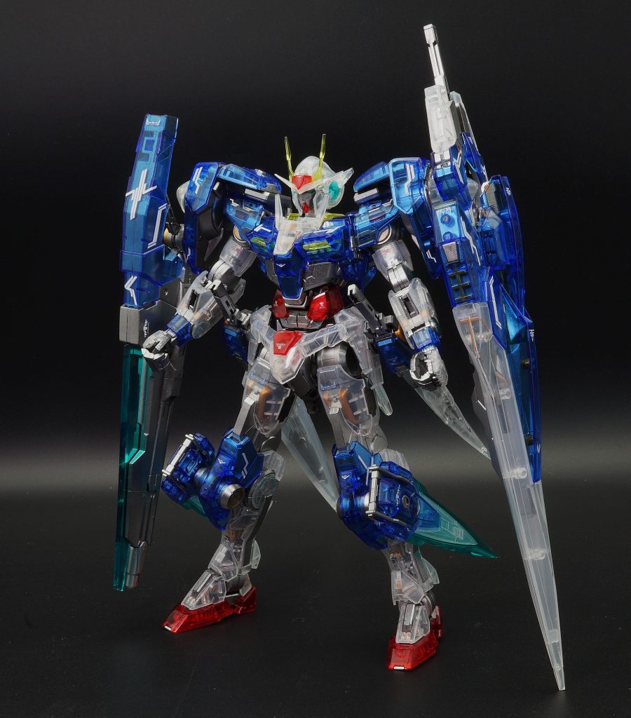 MG 1/100 ダブルオーガンダム セブンソード/G [クリアカラー]内部塗装–2枚目/制作者：あるむ