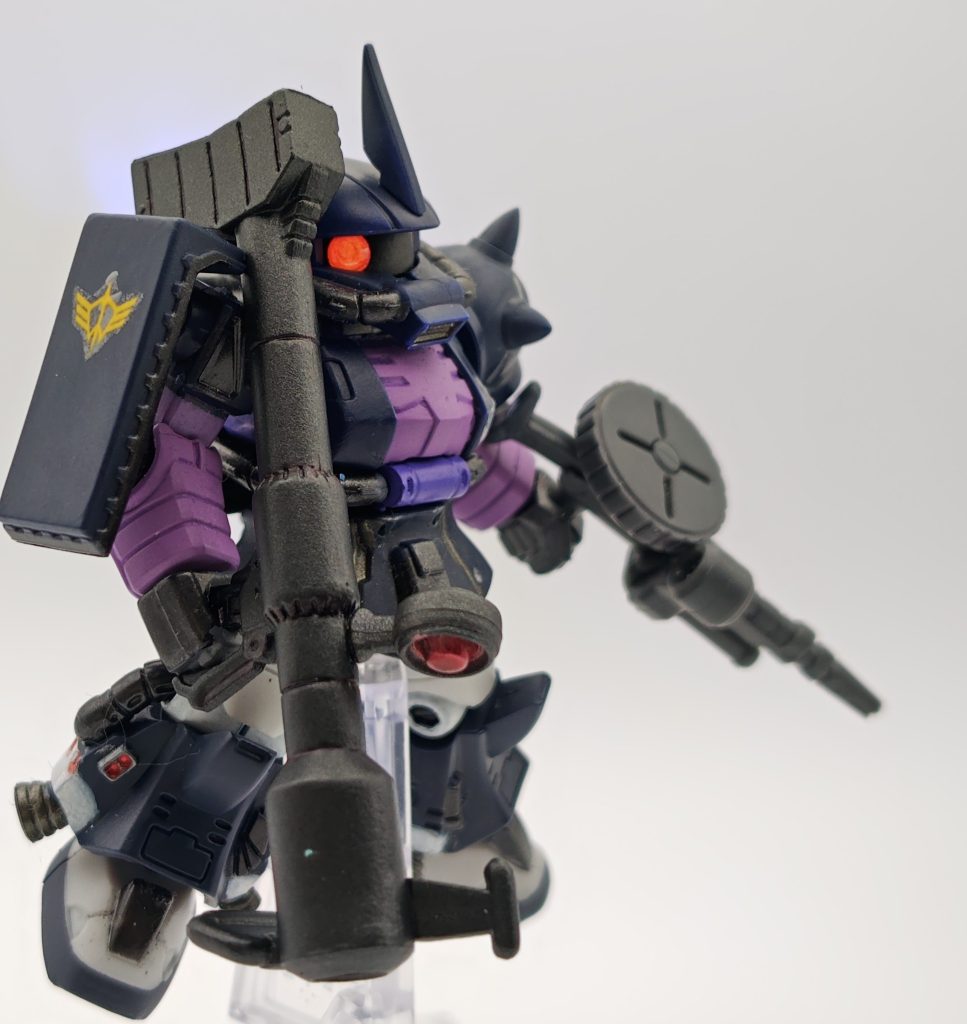 モビルスーツアンサンブル　高機動型ザクⅡ（黒い三連星仕様）