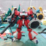 クェス機はギュネイ機ほど凹凸＋エッジを強調しないでキットバランスをメインに改造し[…]