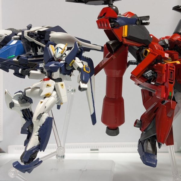 ジョシュ機ジェガンとローンウルフ完成記念