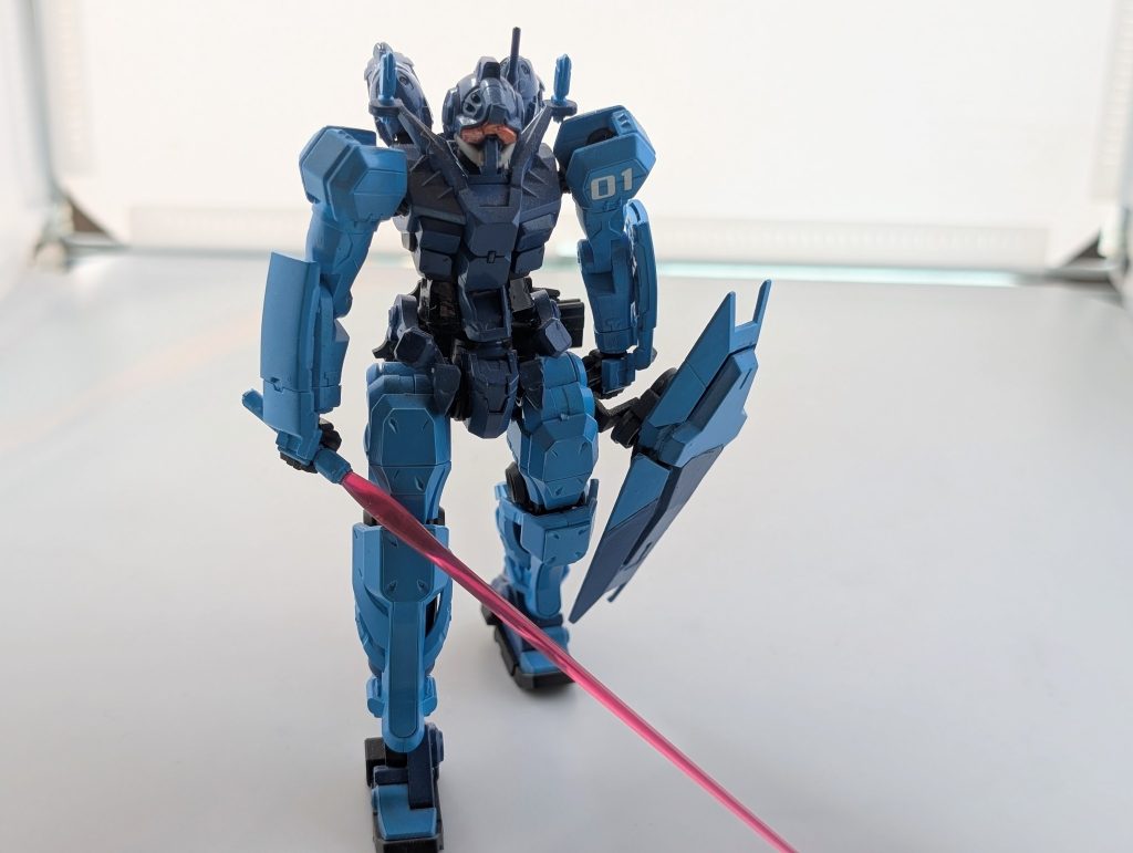 GQuuuuuuX版ブルーデスティニー1号機もはやゲルググ改造等では定番ですね