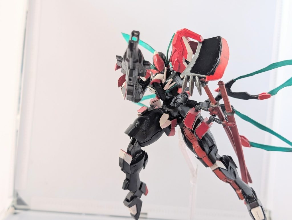 全ての近接武器付けるとポロポロ取れるのでライフルはこれが安定しますwww