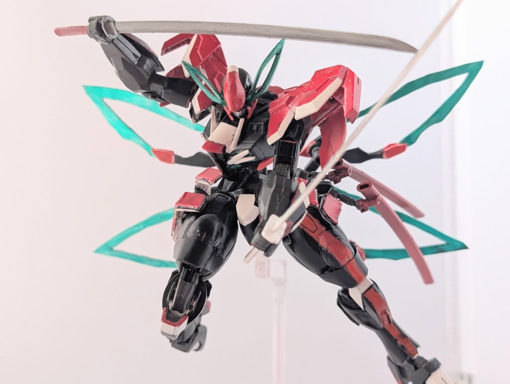 二刀流もSEEDアクションシステムによってバリバリポージング出来ます