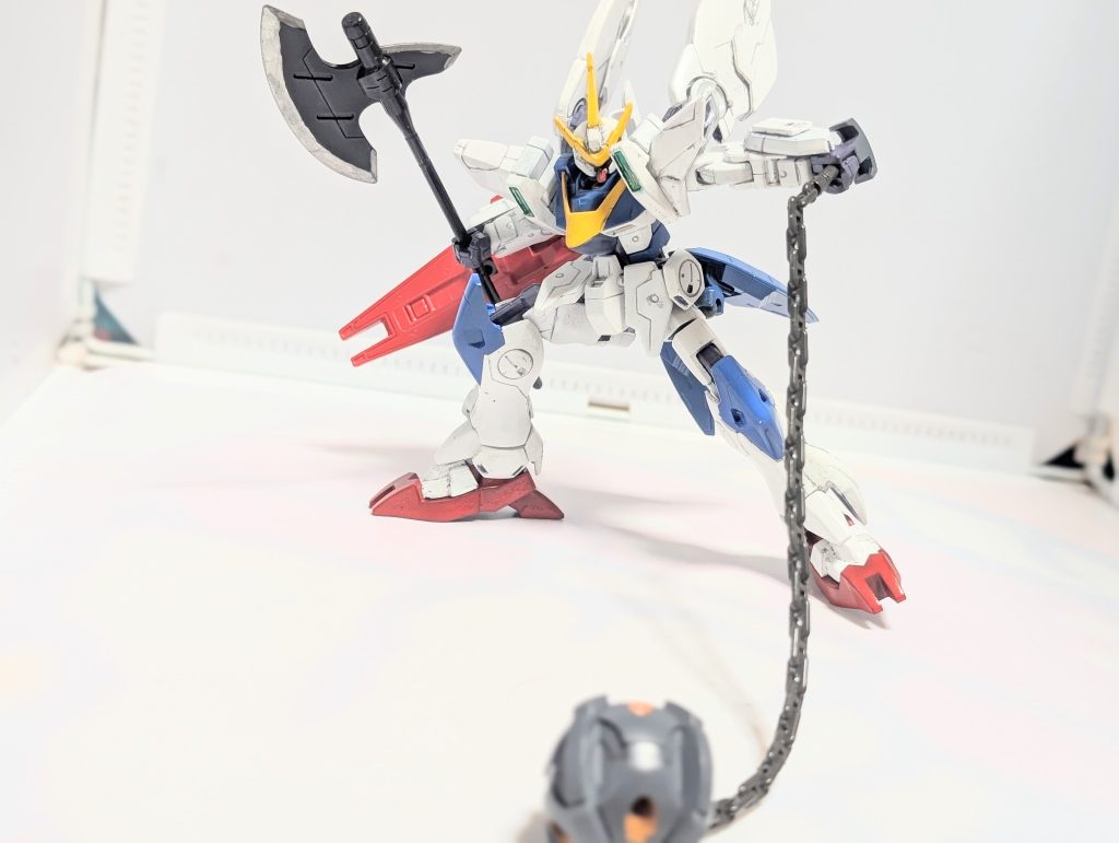 ガンダムハンマー何処から来たのかわからないハンマー史実とは見た目が違うようだ…
