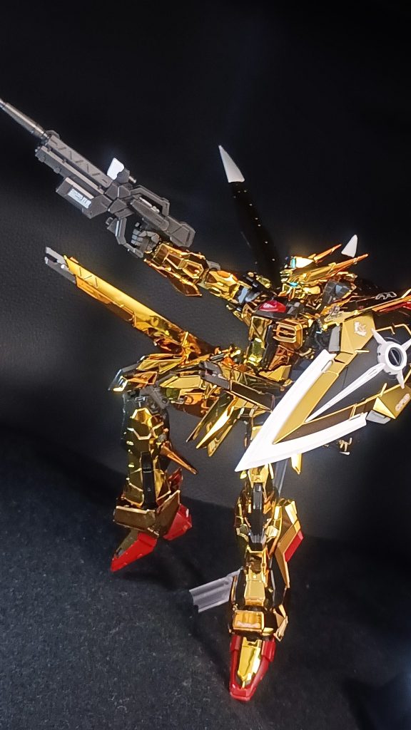 オオワシに2基搭載の高エネルギービーム砲を展開！フルバーストモードです！