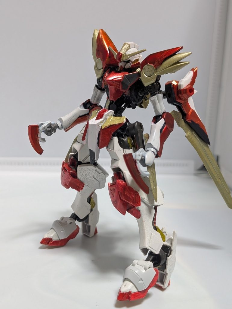 ASW-G-74 ガンダムズメイほとんどデータがない300年前のガンダムズメイ対ASW-G-73だった事とパイロットが女性であった事とリュウノアギト以外はデータが残ってない謎のガンダムフレーム