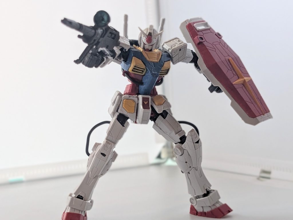万博パーフェクトガンダム軽い改造だけです（グポン）