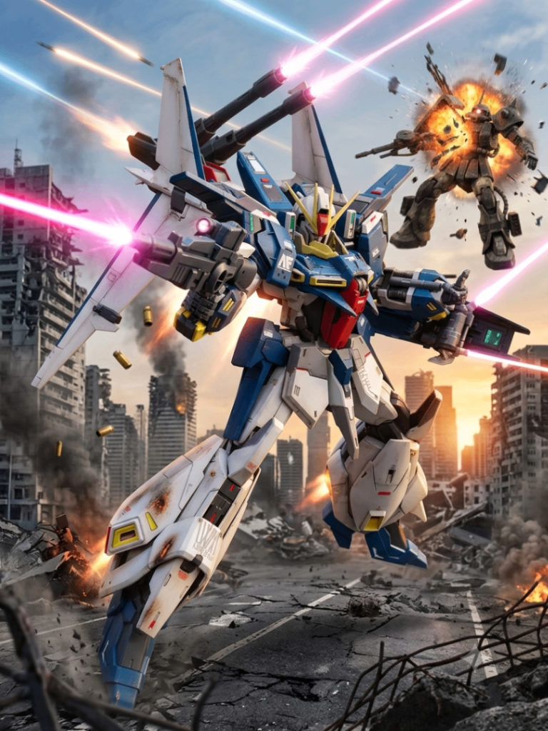 RE/100 ガンダムリントヴルム–5枚目/制作者：謎の大鈴木