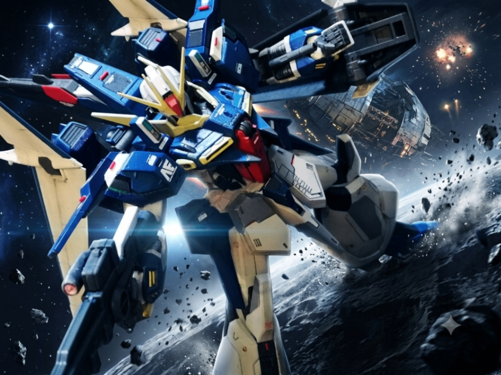 RE/100 ガンダムリントヴルム–7枚目/制作者：謎の大鈴木