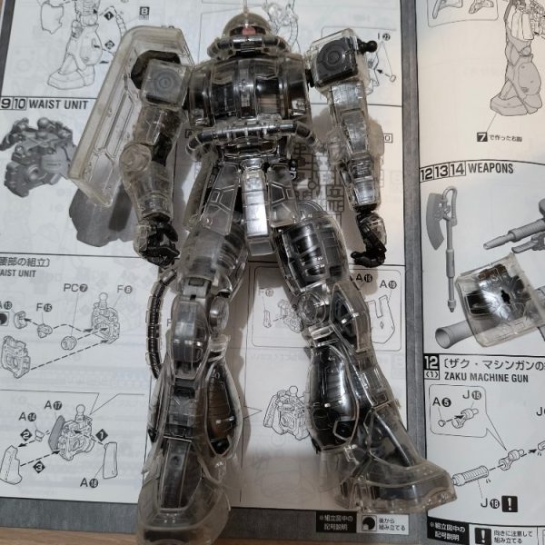 機動戦士ガンダム展　メカニカルクリアザク