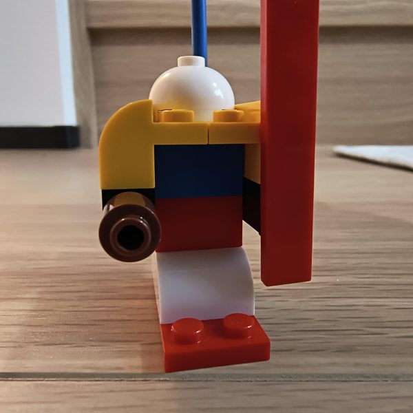 子供とレゴで作った