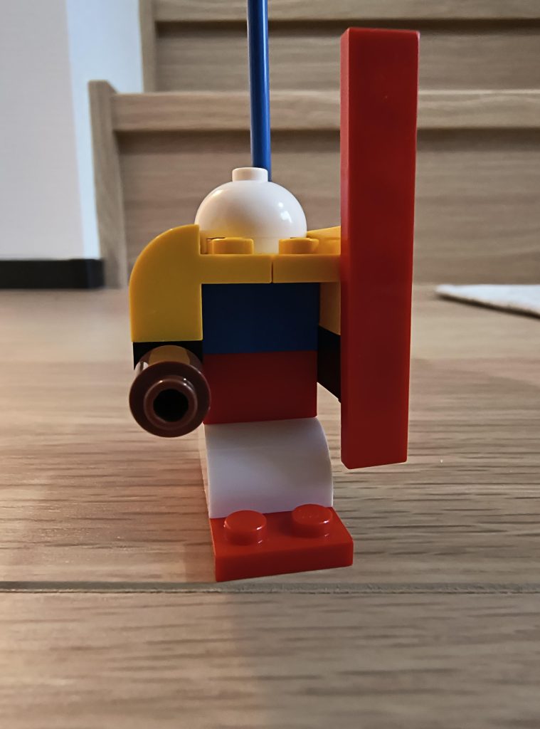 作品名：子供とレゴで作った<p>ガンダム味ある</p>
