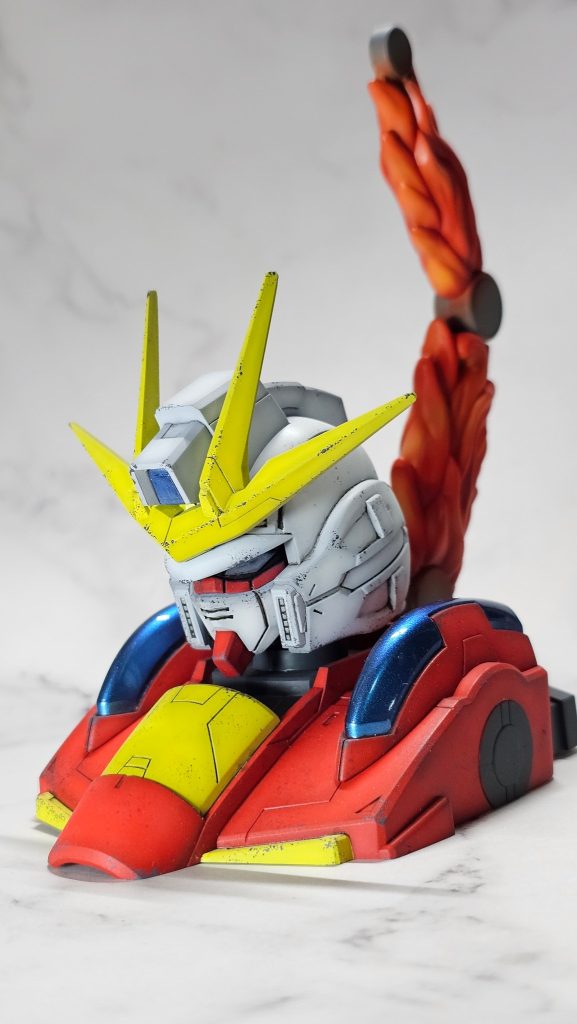 ビルドバーニングガンダム　ホビージャパン付録–4枚目/制作者：GoGoたわし