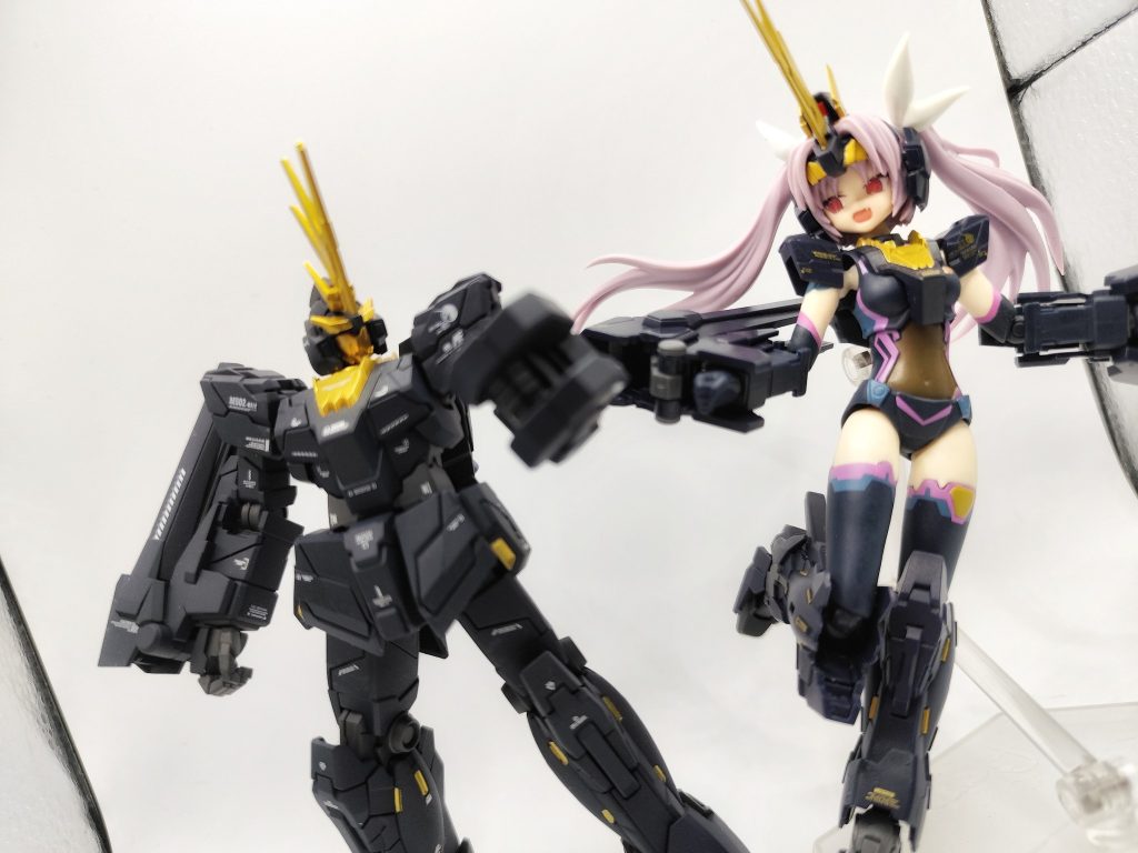 こうなるとバンシィ・ノルンも作りたくなってきました。いつか作りたいと思います