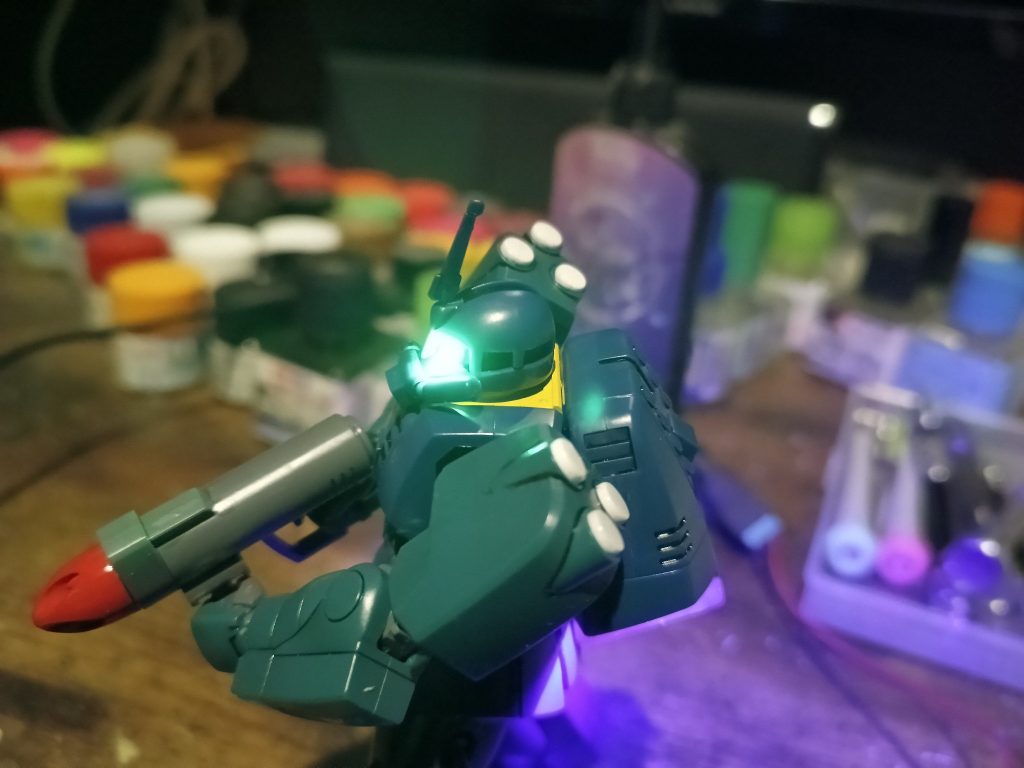 HG ザクマリナー LED組込み–4枚目/制作者：福田 義康