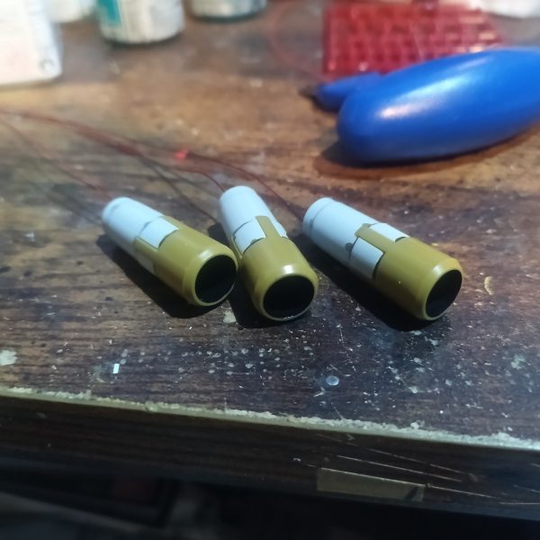 実弾系ですが、ビーム兵装に換装😁👍（2枚目）
