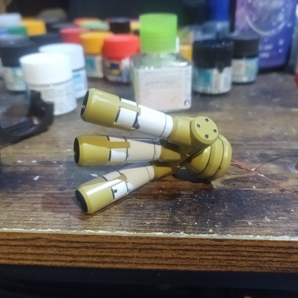 実弾系ですが、ビーム兵装に換装😁👍（5枚目）