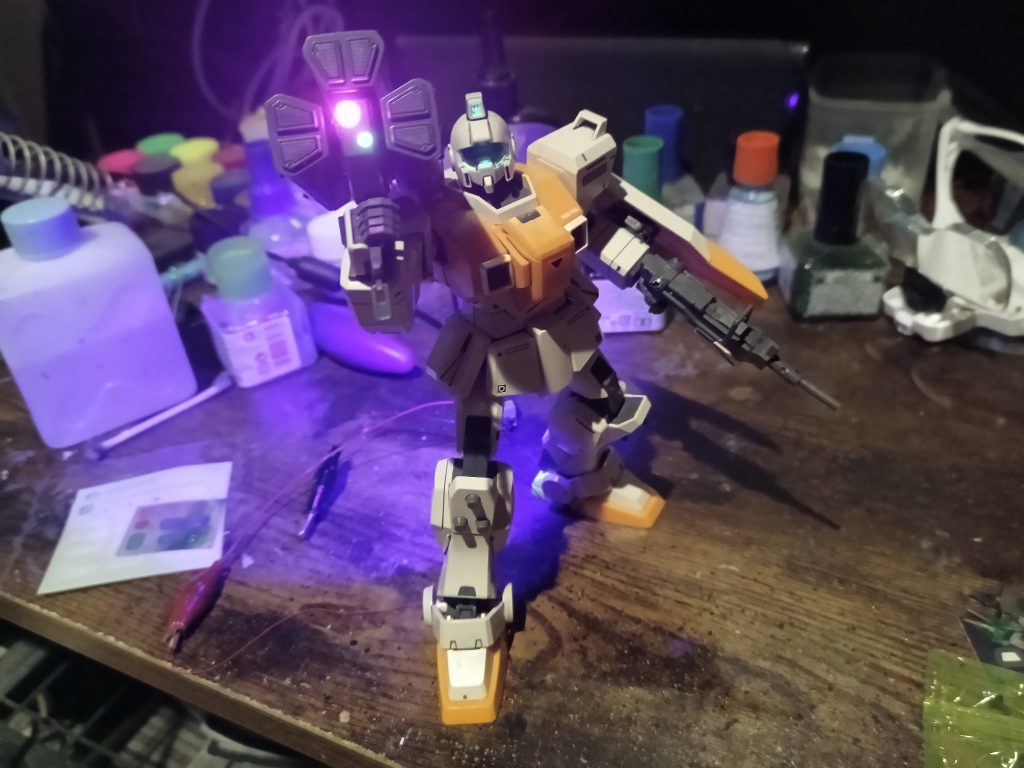 MG 陸戦型ジム LED組込み–9枚目/制作者：福田 義康