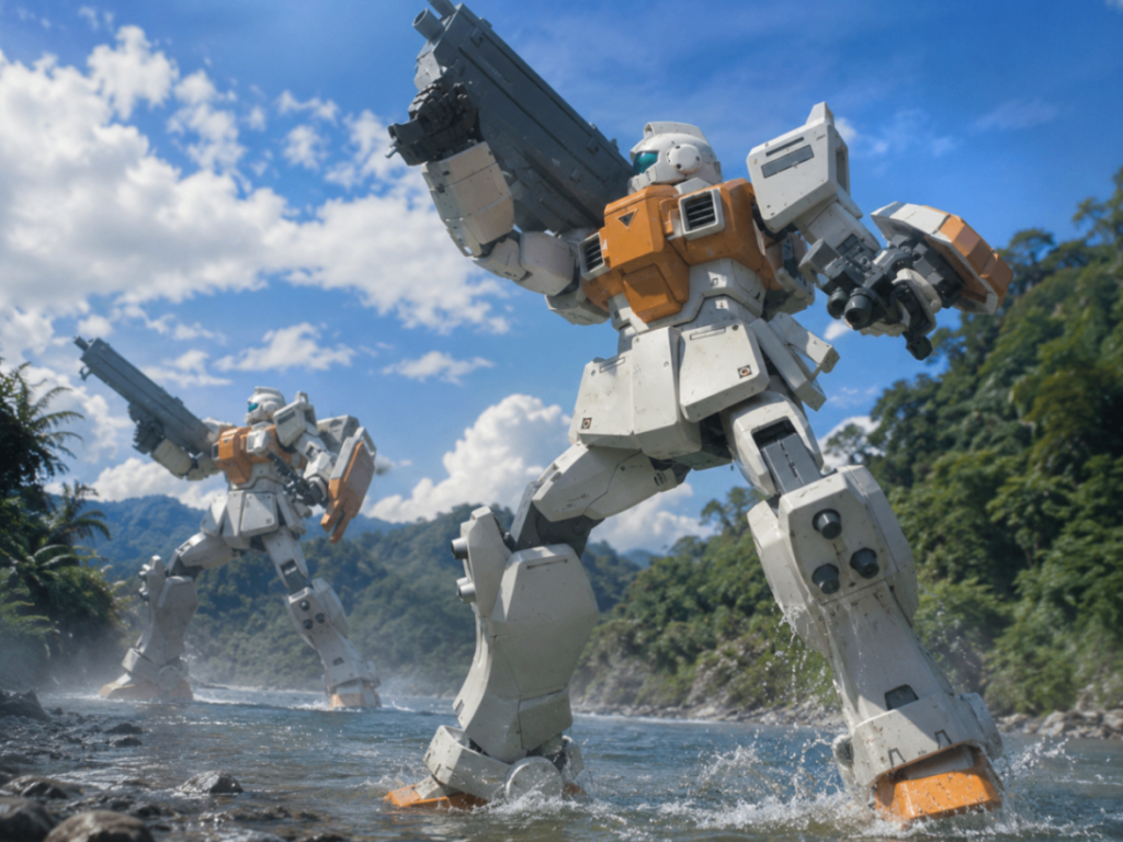 チャッピージオラマ3👍武装がだいぶアレンジされてます😅💦