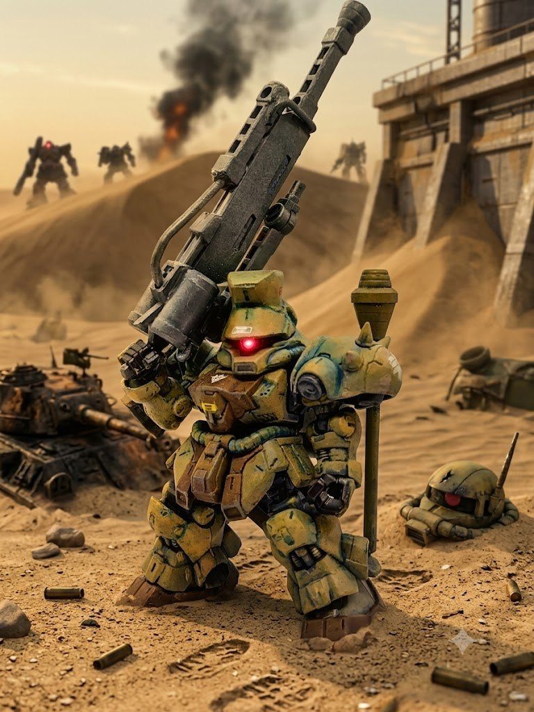 陸戦型ギラドーガブンドド画像–5枚目/制作者：たんたんタヌキチ
