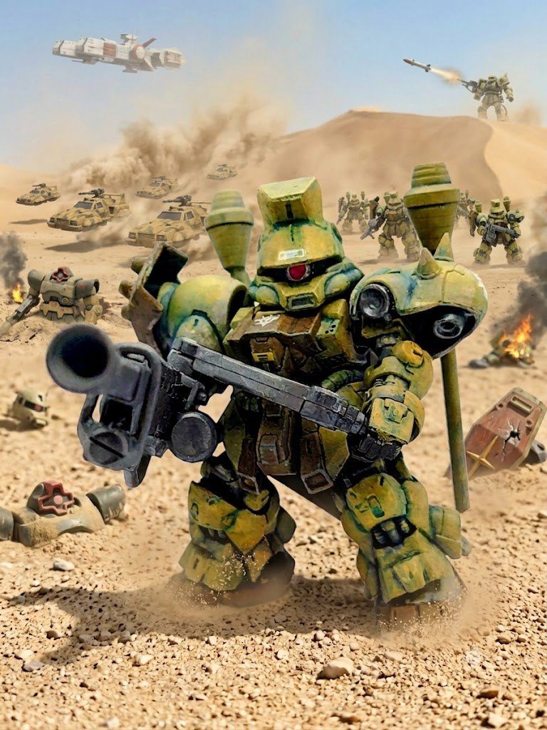 陸戦型ギラドーガブンドド画像–4枚目/制作者：たんたんタヌキチ