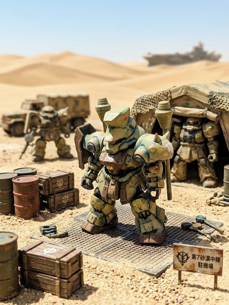 陸戦型ギラドーガブンドド画像–3枚目/制作者：たんたんタヌキチ