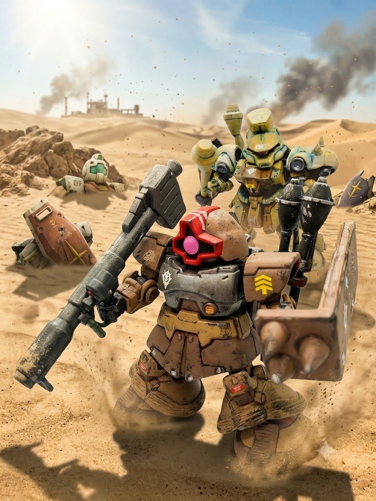 陸戦型ギラドーガブンドド画像–4枚目/制作者：たんたんタヌキチ
