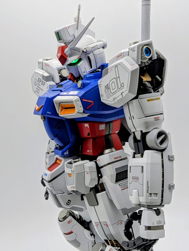 PGガンダムGP01ゼフィランサス改修塗装完成品–8枚目/制作者：kenshira0123