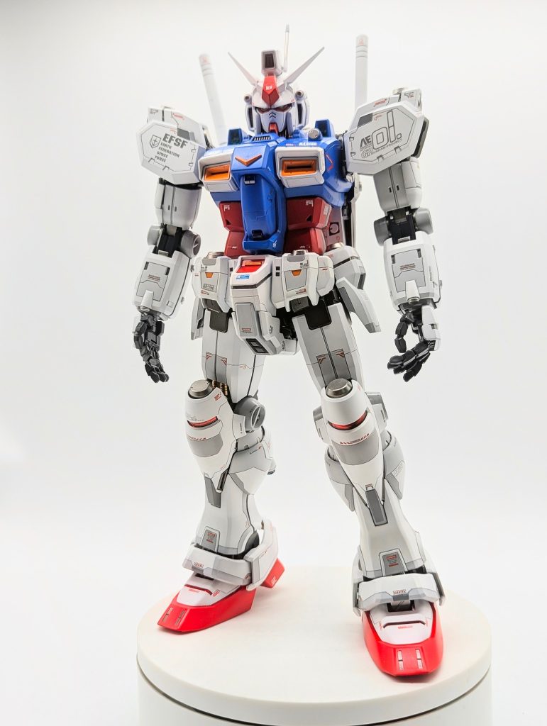 PGガンダムGP01ゼフィランサス改修塗装完成品–7枚目/制作者：kenshira0123