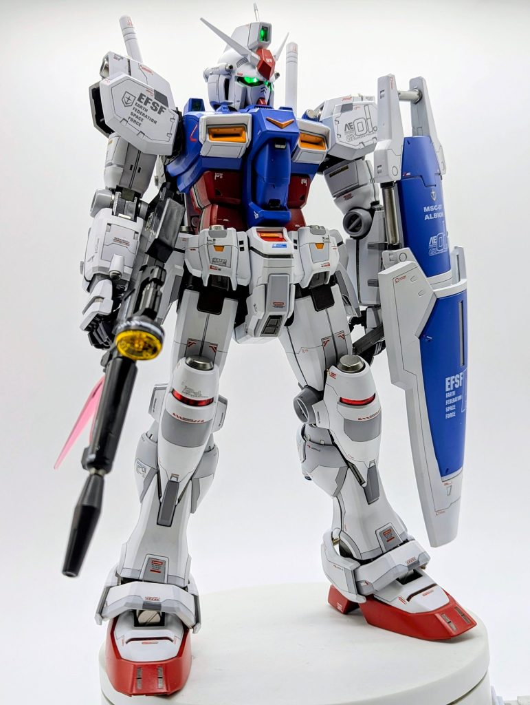PGガンダムGP01ゼフィランサス改修塗装完成品–4枚目/制作者：kenshira0123
