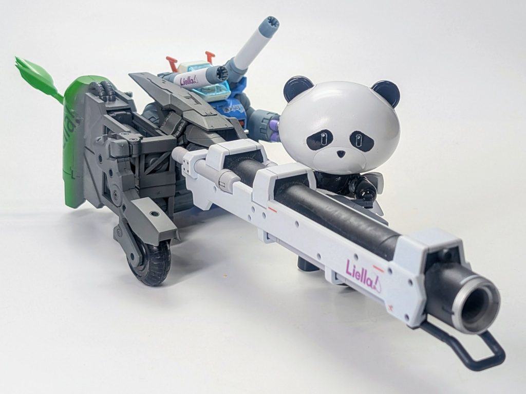 超長距離破壊砲撃モード。急造品なので一発しか撃てませんが、これで敵が想像もしてないような超遠距離からの止めの一撃を放てれば浪漫ですよね‼️(妄想) &nbsp;一発撃って壊れるところまでセットで浪漫です‼️