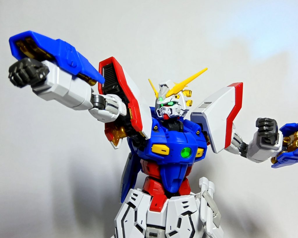 GUNSTA感謝の日（RGシャイニングガンダム）–4枚目/制作者：TFX-063