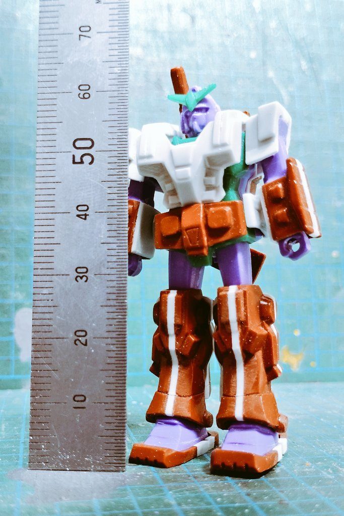 　1/300 森永チョコスナック FAガンダム–3枚目/制作者：だんくら工房・mk戦車