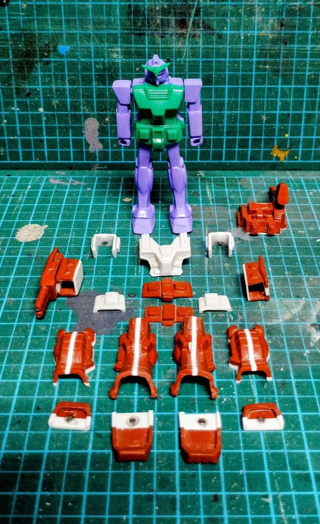 　1/300 森永チョコスナック FAガンダム–5枚目/制作者：だんくら工房・mk戦車