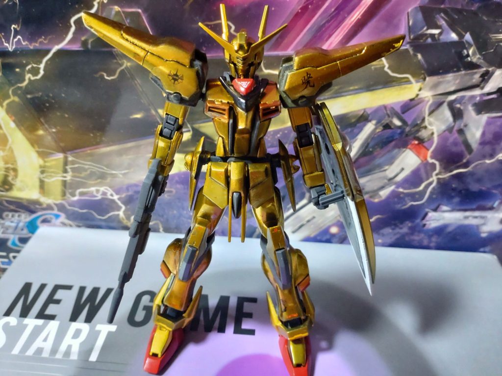 HGCE風アカツキガンダム–2枚目/制作者：Ｊin