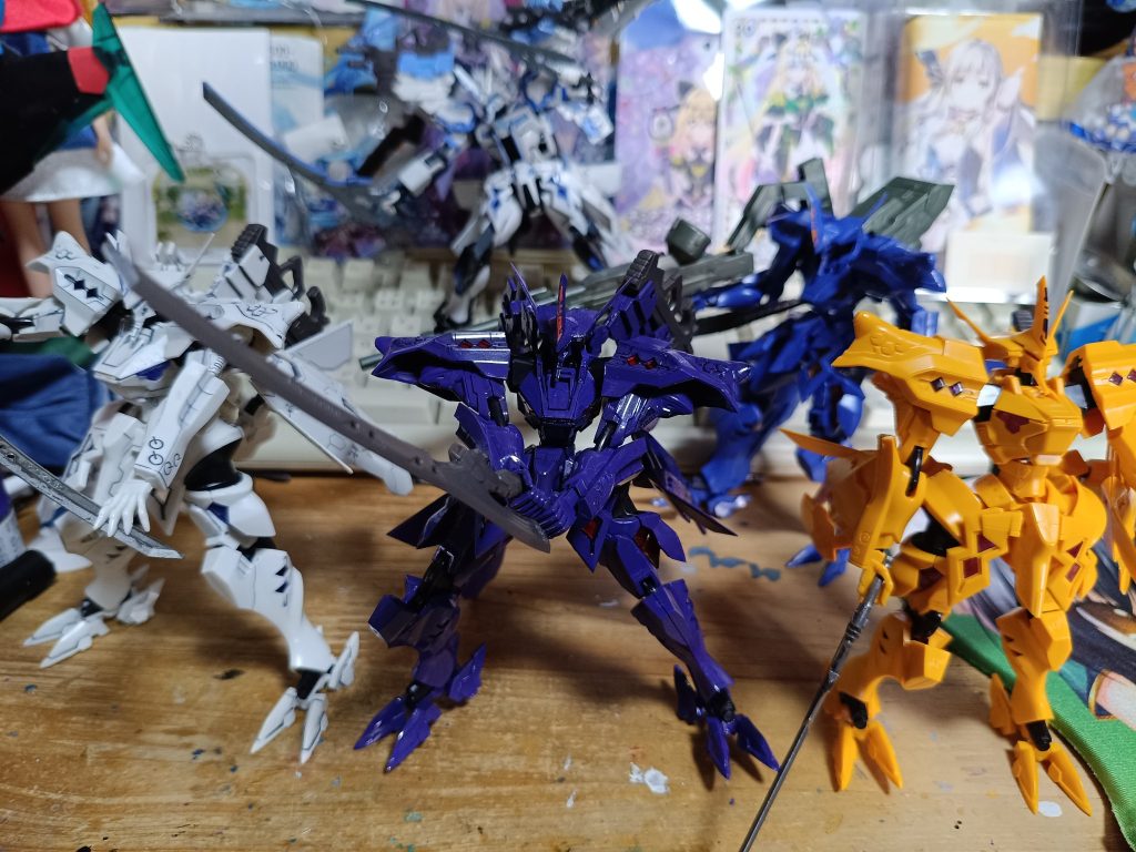 以上です　ガンプラではないけど久しぶりの投稿になりましたゼウス以来かな(；・∀・)　次の投稿はまたいつになるかわからないけど多分次もマブラヴ系プラモになると思う塗装無しの可能性もあるかも？