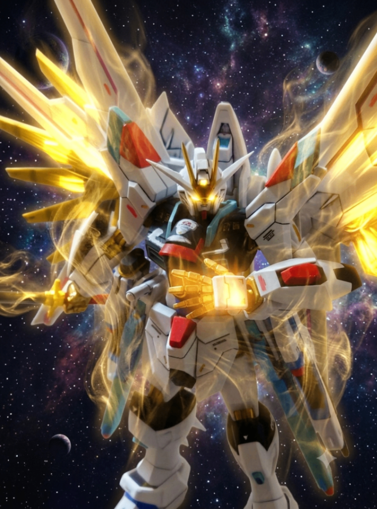 HGCE マイティーストライクフリーダムガンダム–6枚目/制作者：勝俊