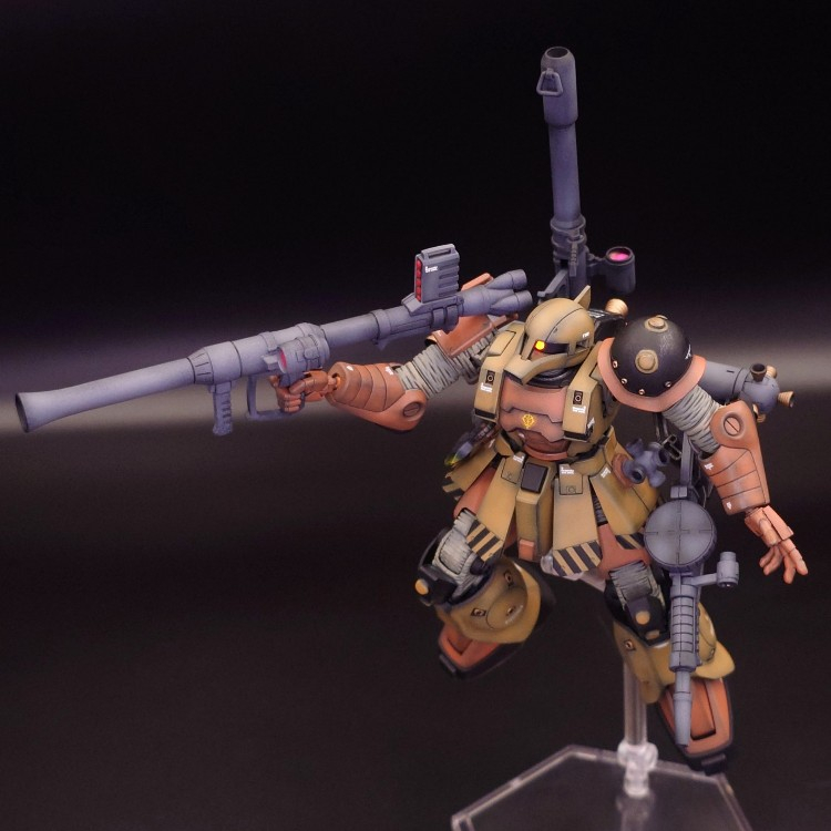 サンダーボルト 旧ザク｜やまっぴさんのガンプラ作品｜GUNSTA（ガンスタ）