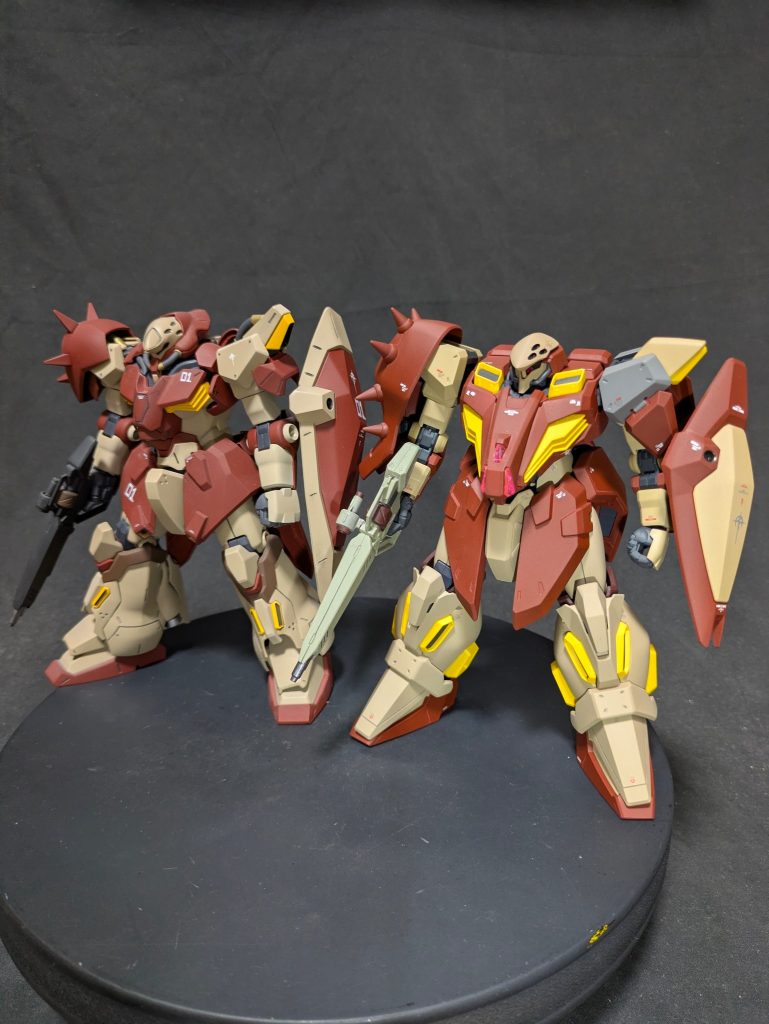 1/144HGUCメッサーM01型ガウマン機–8枚目/制作者：G.ボーイ