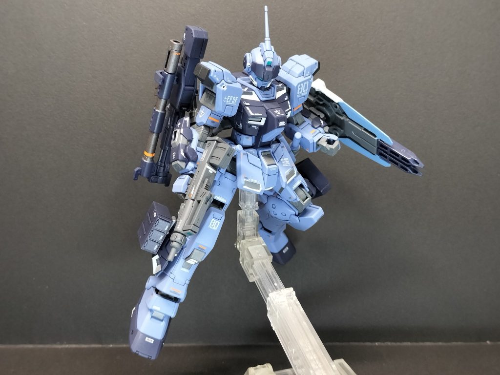 HGUC 1/144 RX-80PR ペイルライダー(陸戦重装備仕様)–5枚目/制作者：シュン