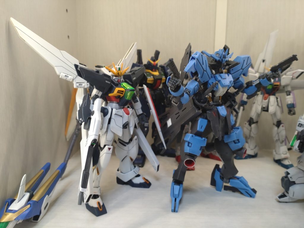 ガンダムヴィダールって身長高いのね…
