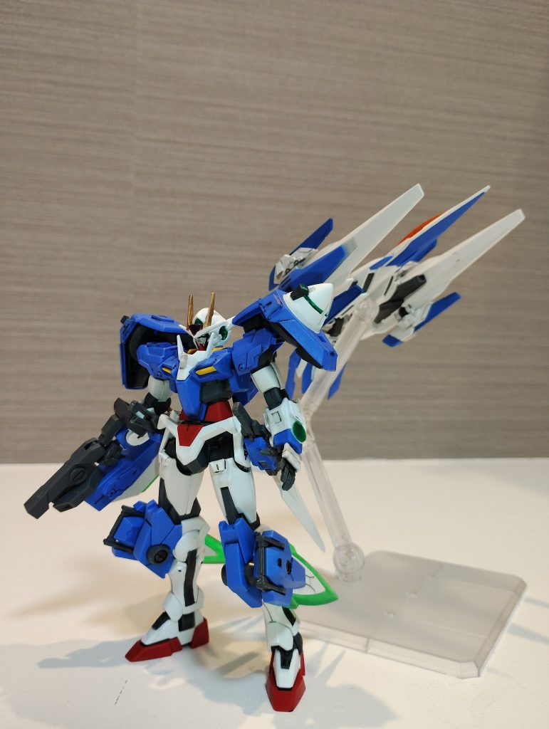 ダブルオーガンダム、オーライザー分離状態