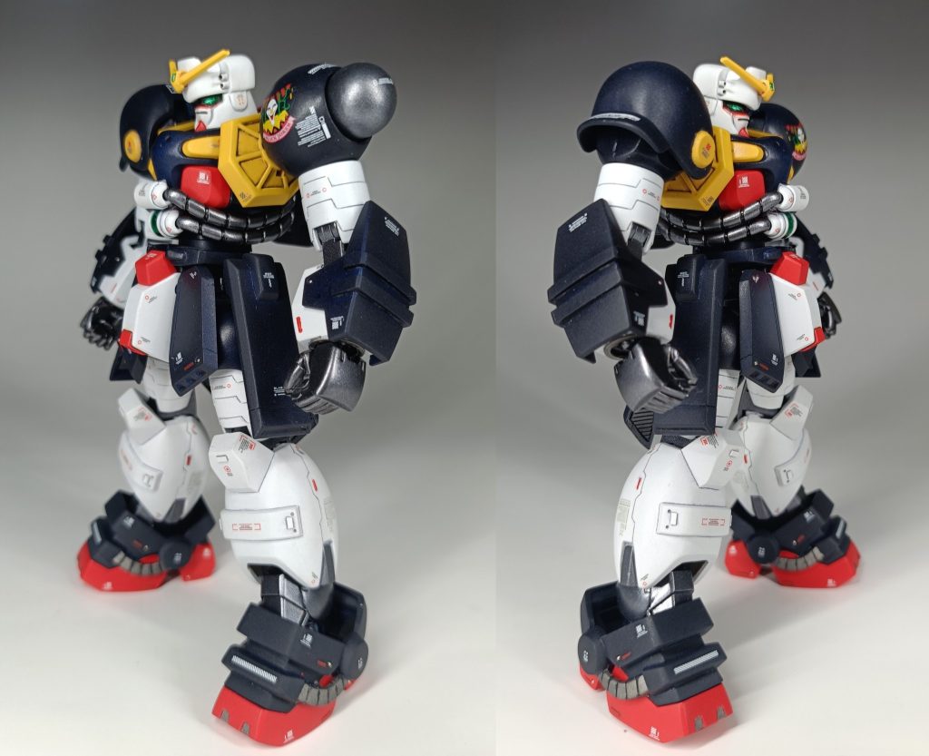 旧キット1/144　ボルトガンダム–3枚目/制作者：AK彦