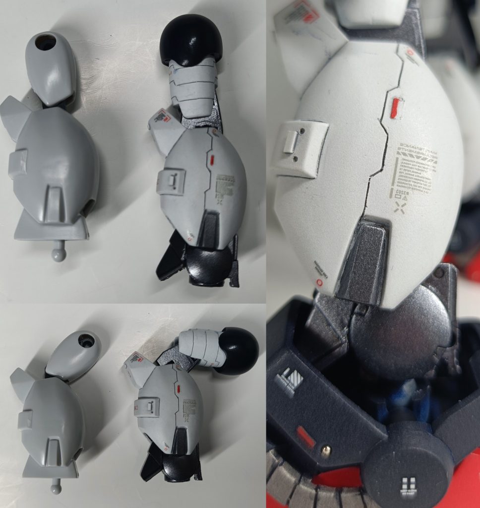 旧キット1/144　ボルトガンダム–6枚目/制作者：AK彦