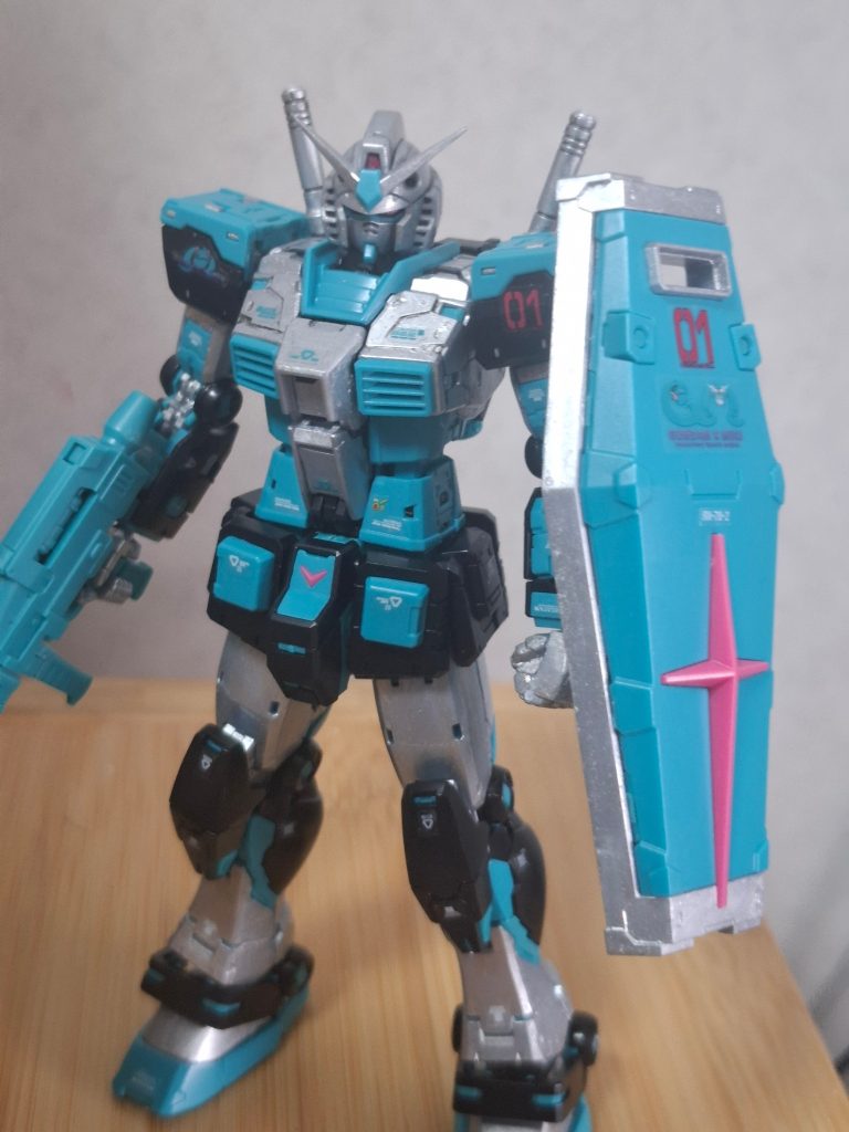 ミクガンダム(RG ver.2)–2枚目/制作者：Pandaman02